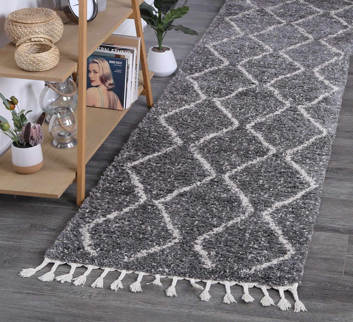 Kasbah Levi Fleck Tribal Grey Rug - 31530 095 – view 7