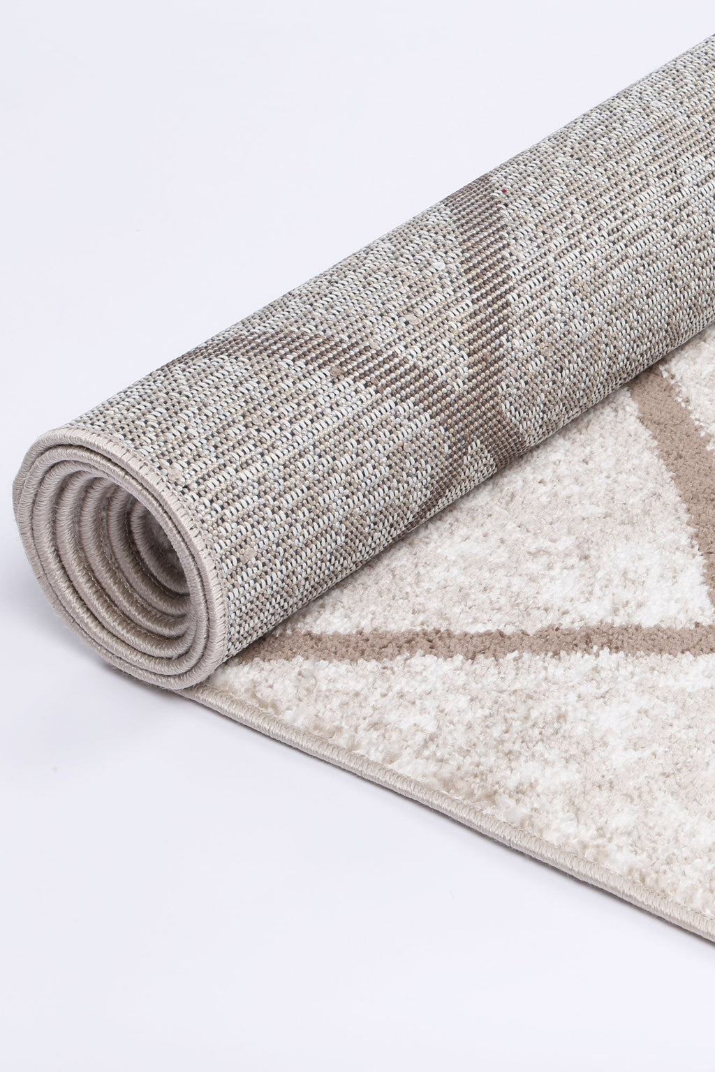 Kimberley Trellis Latte Contemporary Rug - 1LATT – view 5