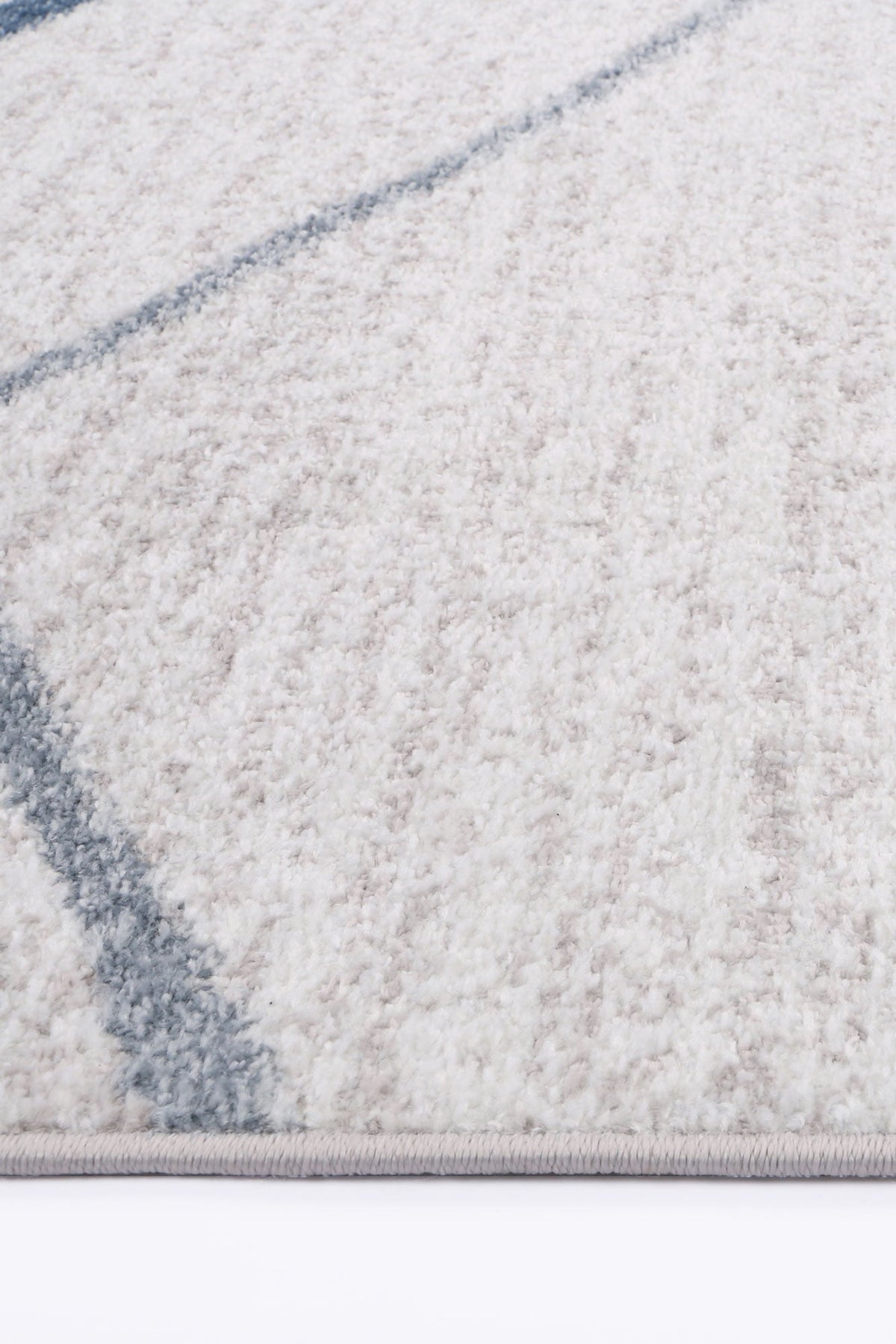 Kimberley Lattice Light Blue Contemporary Rug - 2LBLU – view 3