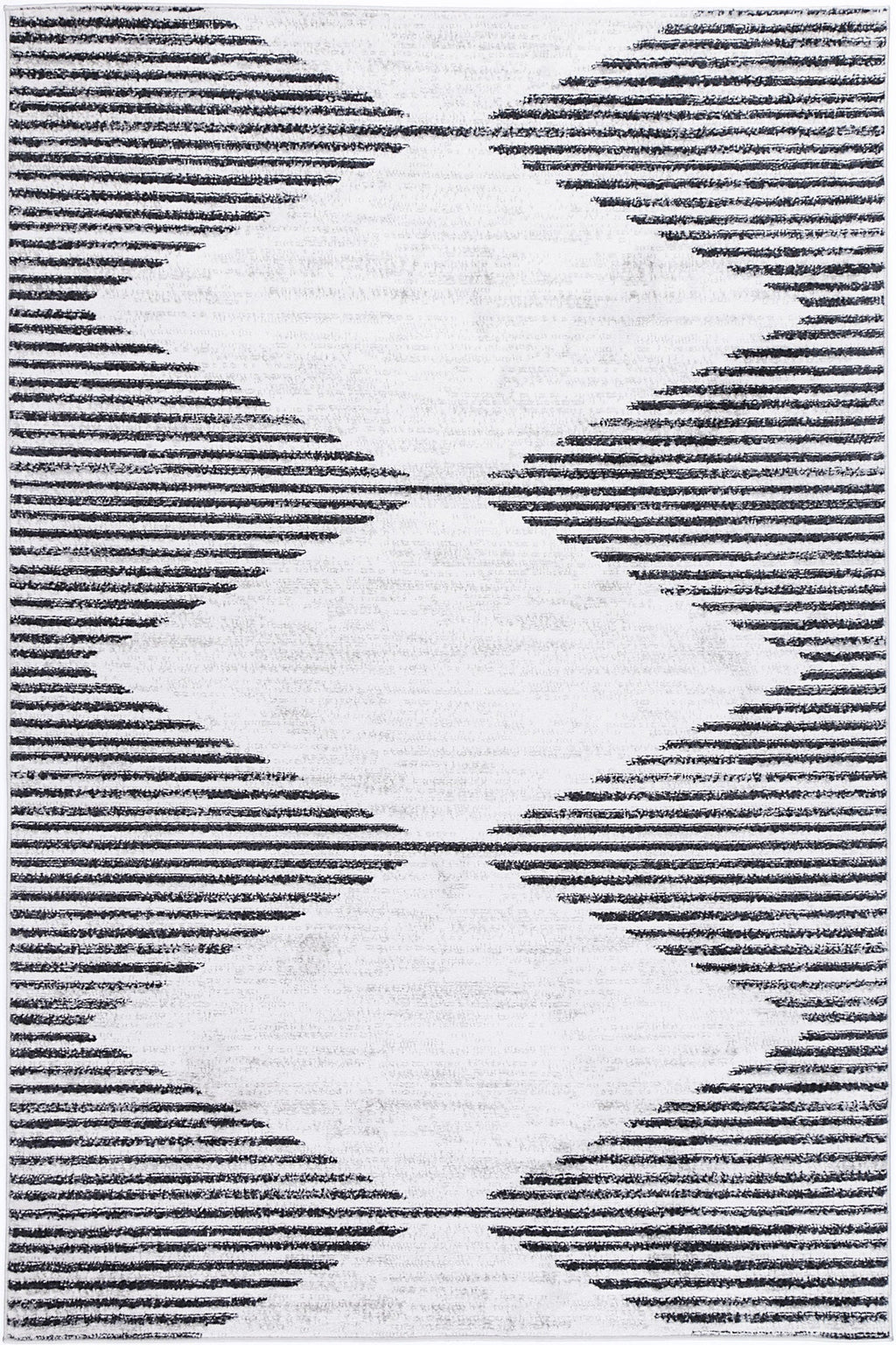 Kimberley Diamond Charcoal Contemporary Rug - 3CHAR – view 2