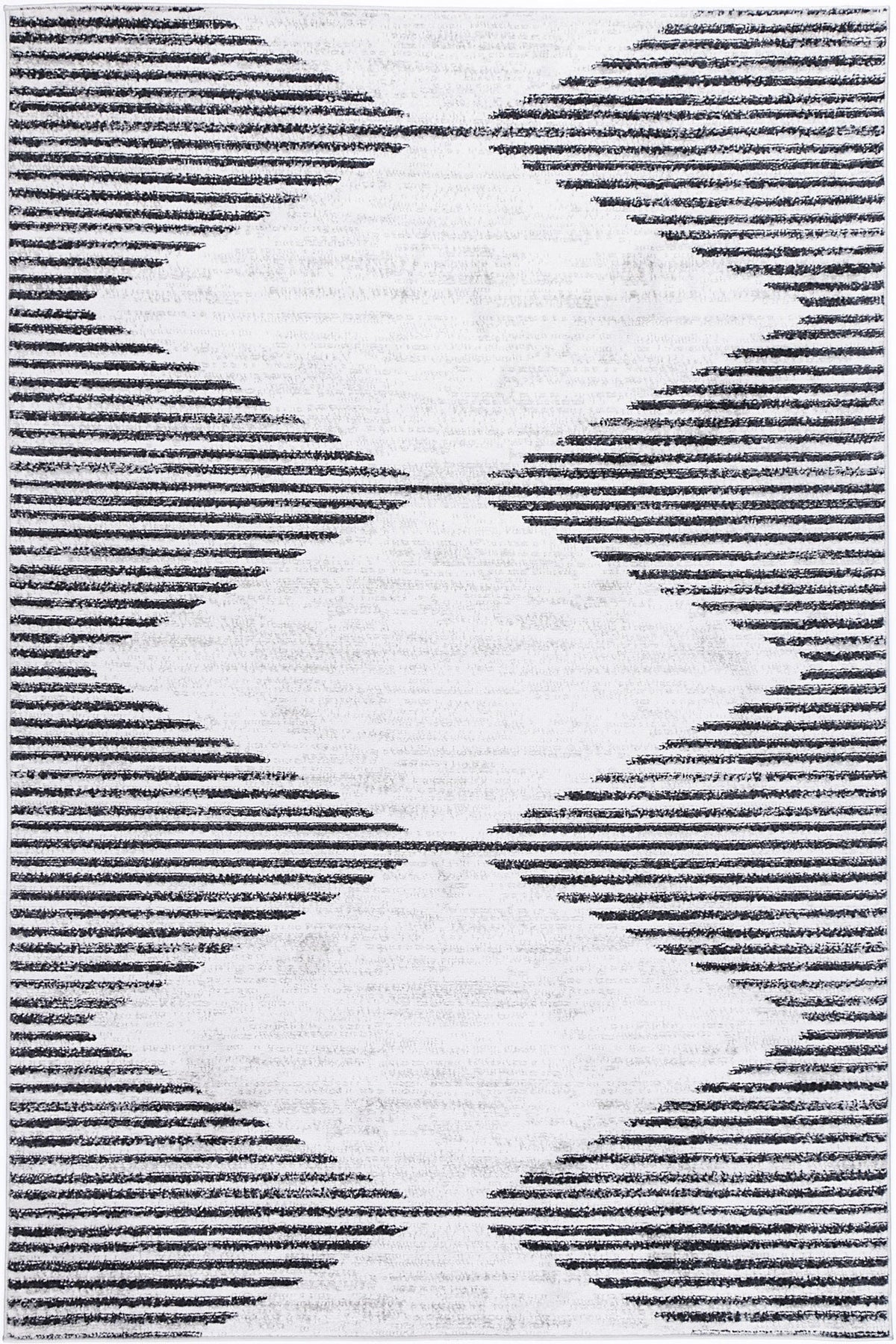 Kimberley Diamond Charcoal Contemporary Rug - 3CHAR – view 2