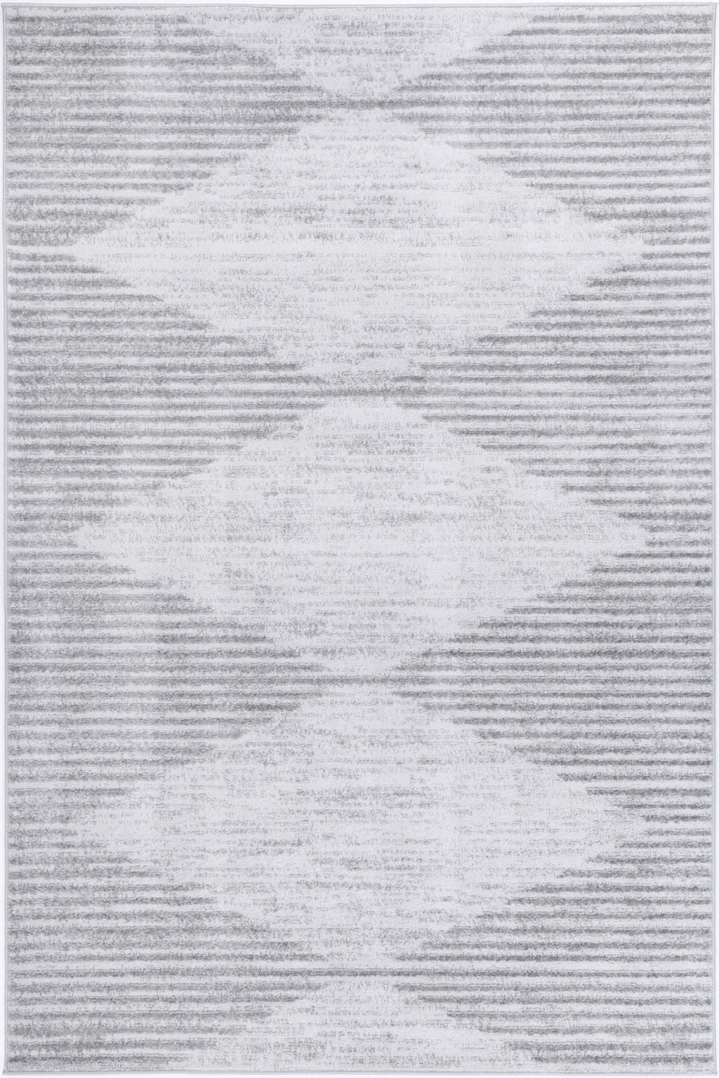 Kimberley Diamond Grey Contemporary Rug - 3GREY – view 2