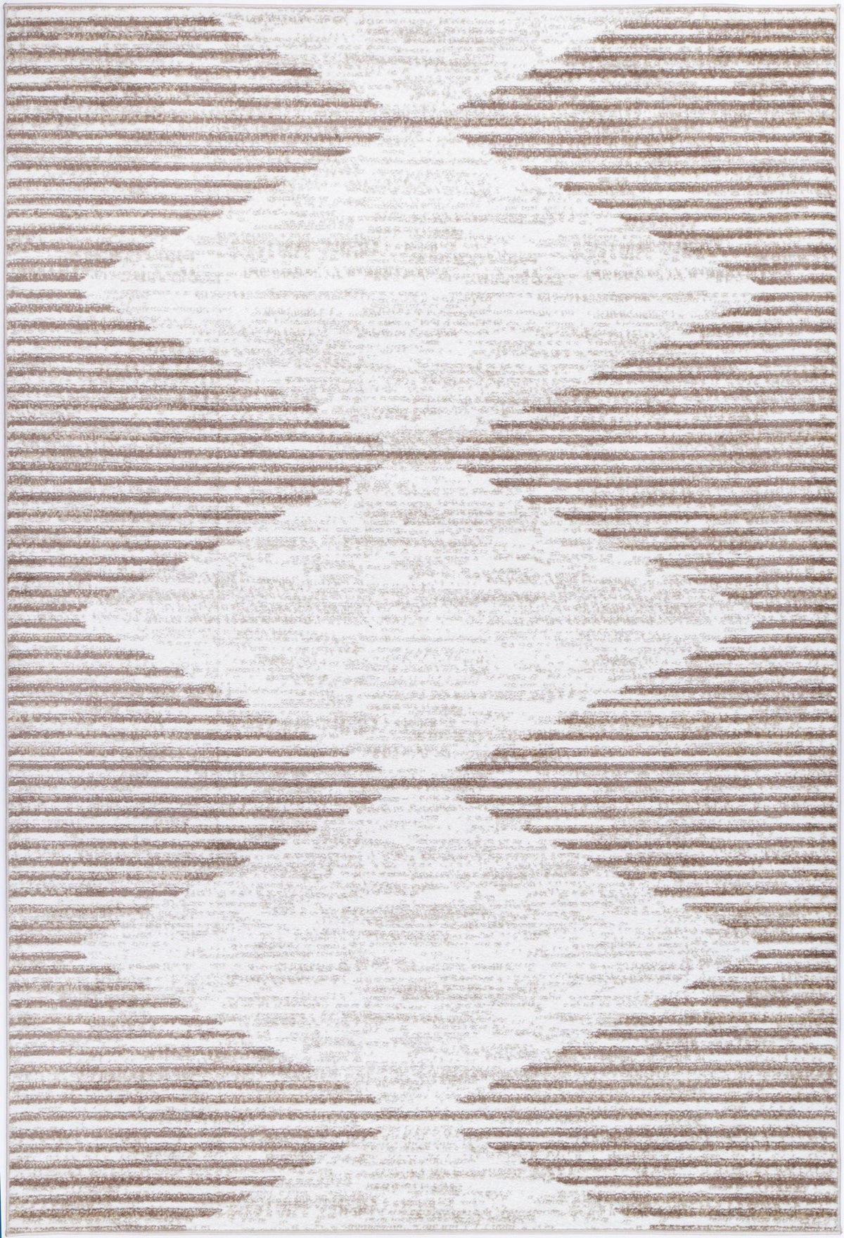 Kimberley Diamond Latte Contemporary Rug - 3LATT – view 2