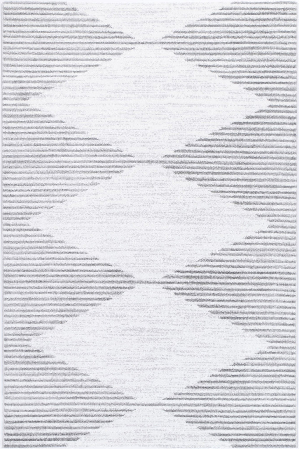 Kimberley Diamond Silver Contemporary Rug - 3SILV – view 2