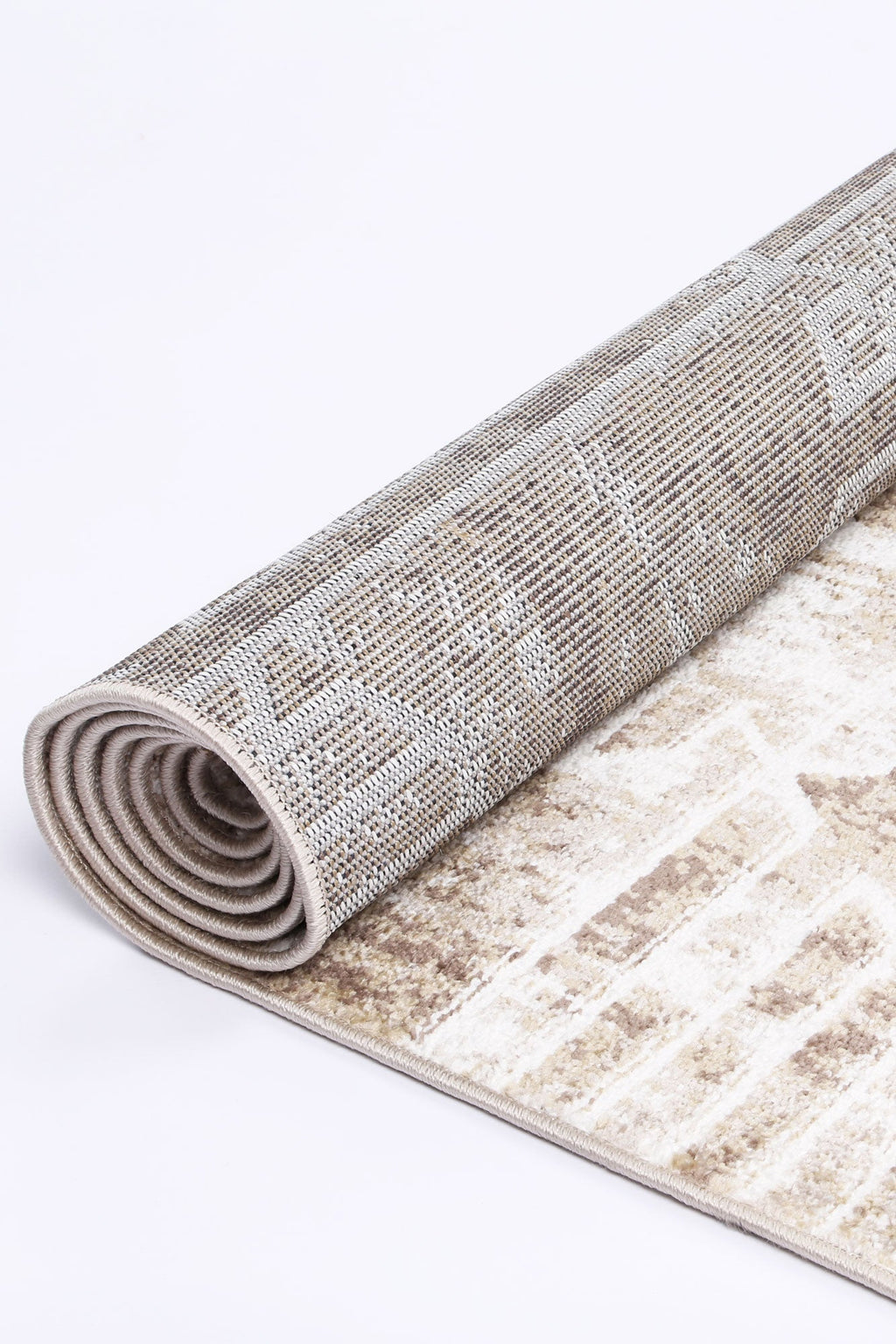 Kimberley Matrix Geometric Latte Rug - 4LATT – view 5