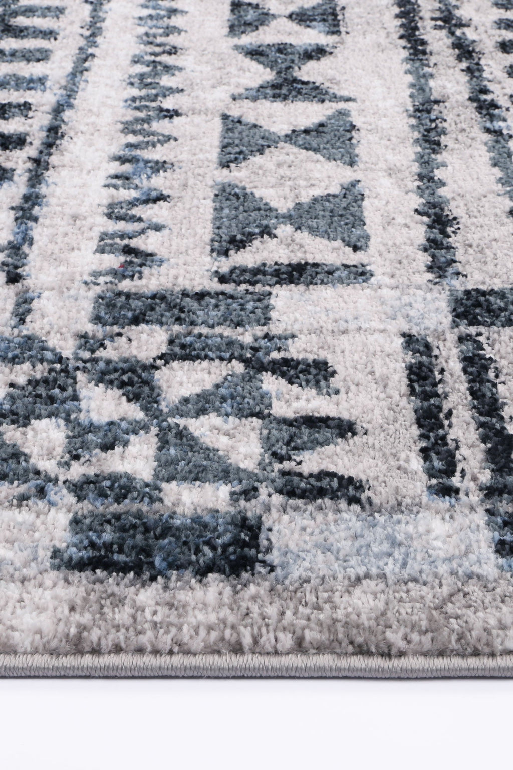 Kimberley Aztec Blue Contemporary Rug - 7BLUE – view 3