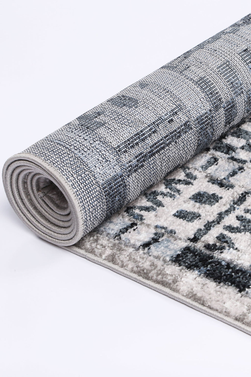 Kimberley Aztec Blue Contemporary Rug - 7BLUE – view 5