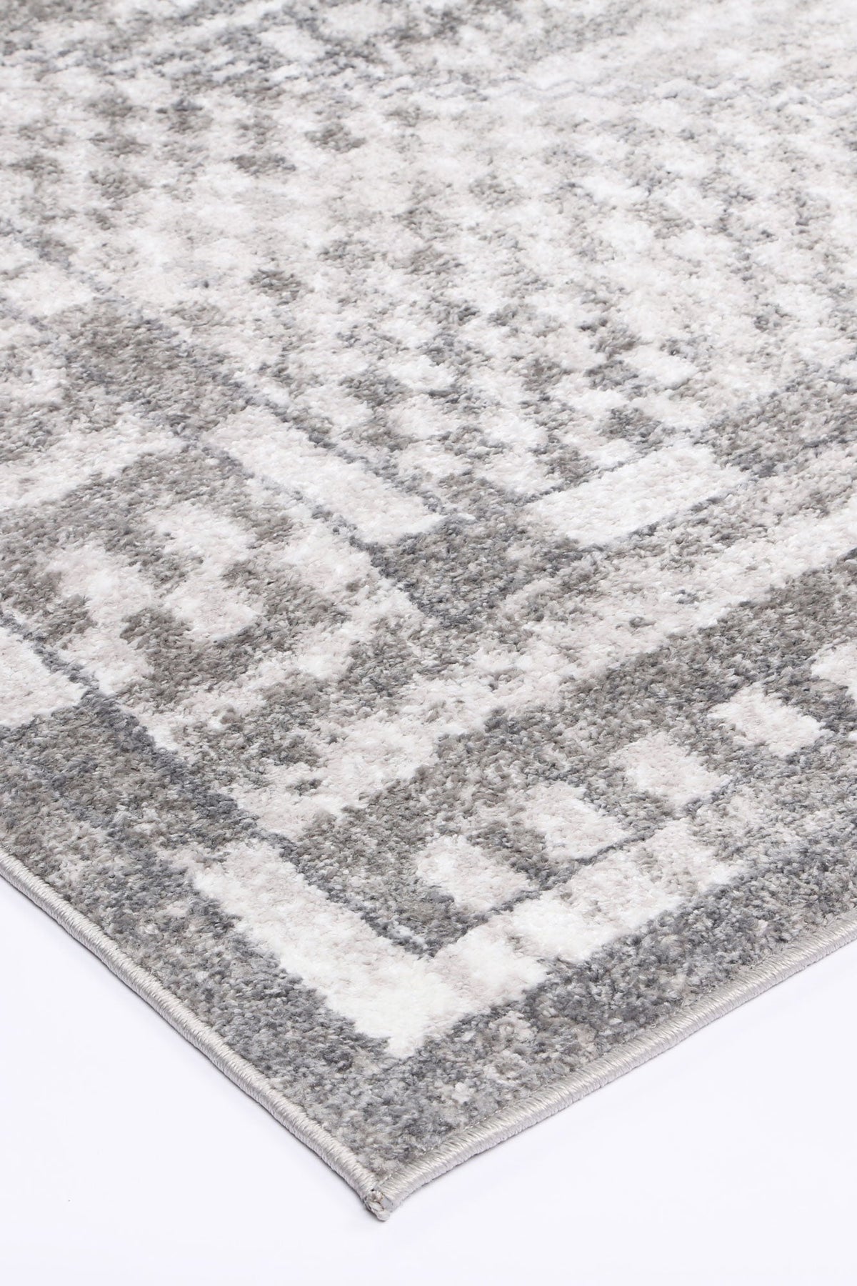 Kimberley Aztec Grey Contemporary Rug - 7GREY – view 4