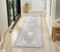 Kervan Rug AK187 Grey Grey Hallway Runner, Kervan Rug AK187 Grey Hallway Runner for Stylish Spaces