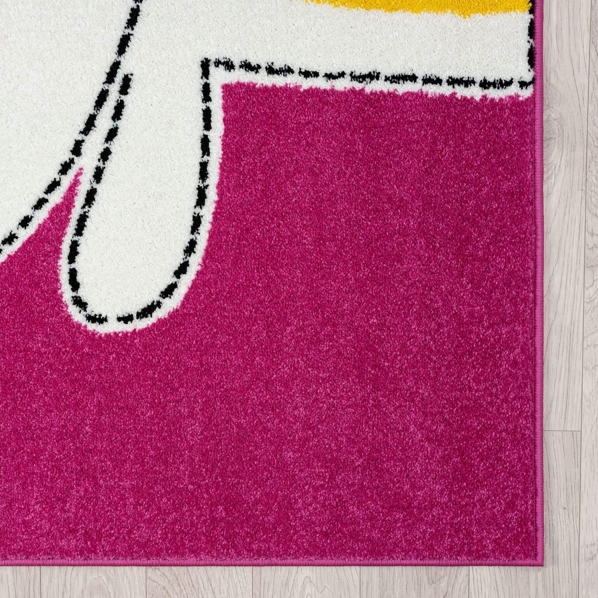 Kids Rugs Kidsville 571 Pink