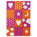 Kids Rugs Kidsville 573 Pink