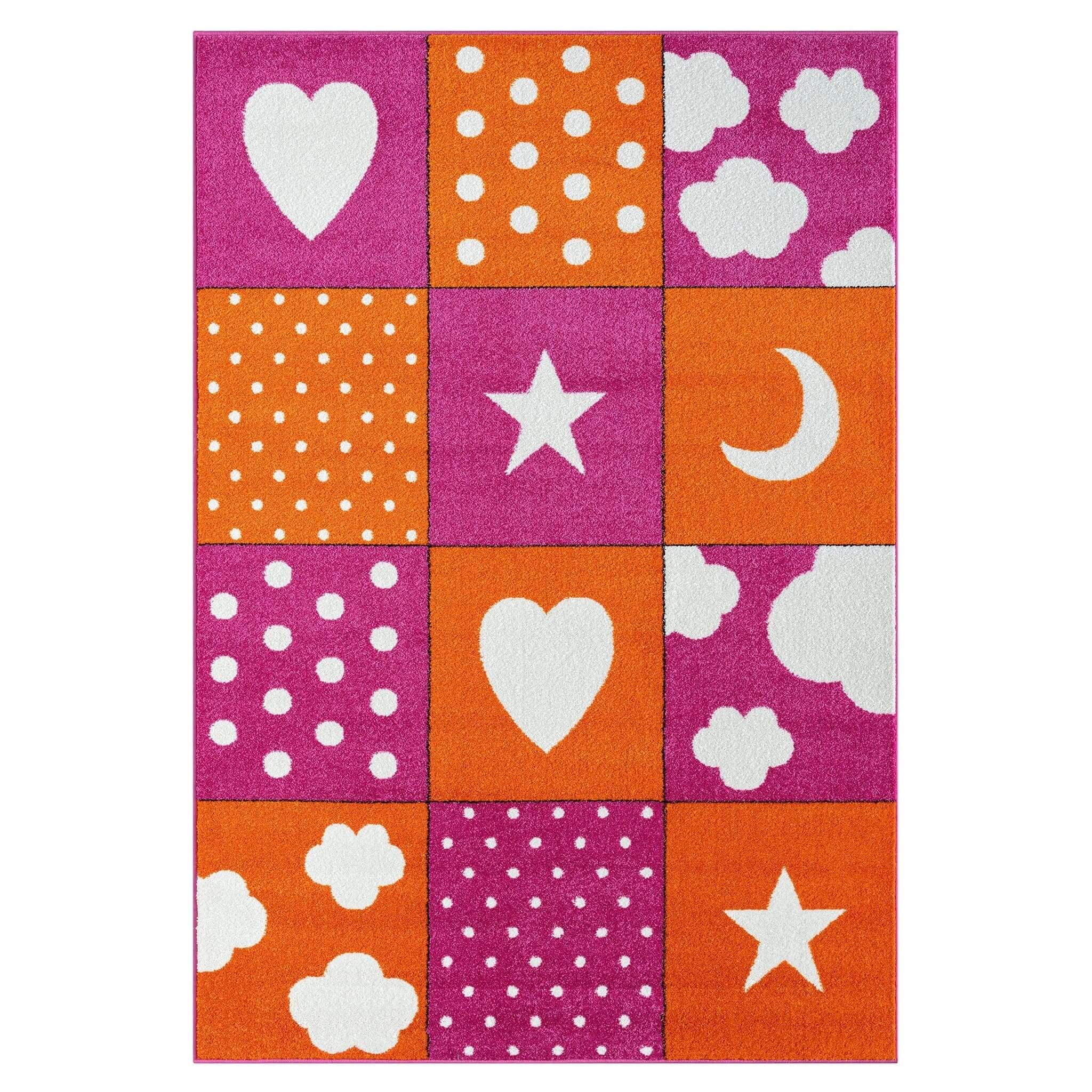 Kids Rugs Kidsville 573 Pink