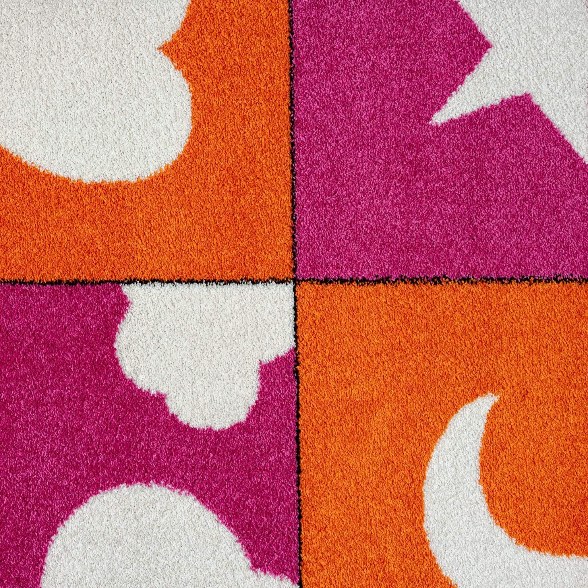 Kids Rugs Kidsville 573 Pink