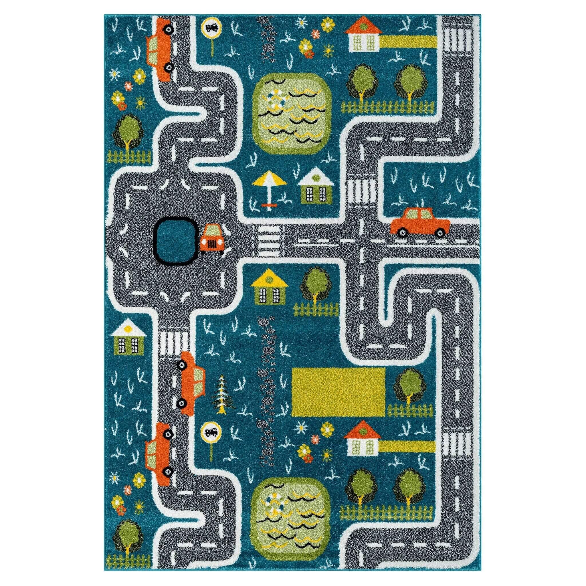 Kids Rugs Kidsville 574 Blue
