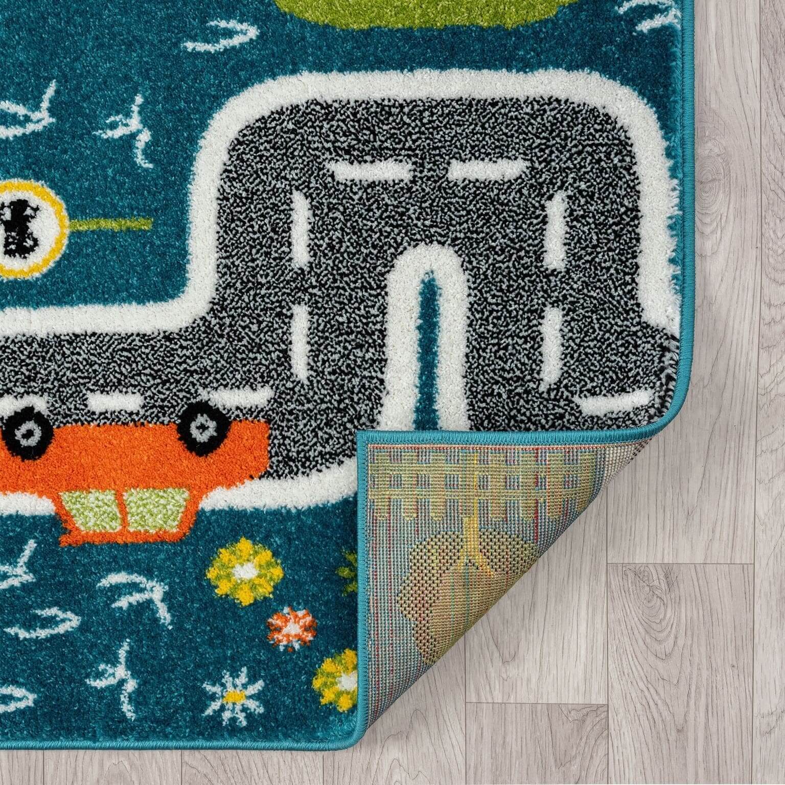 Kids Rugs Kidsville 574 Blue