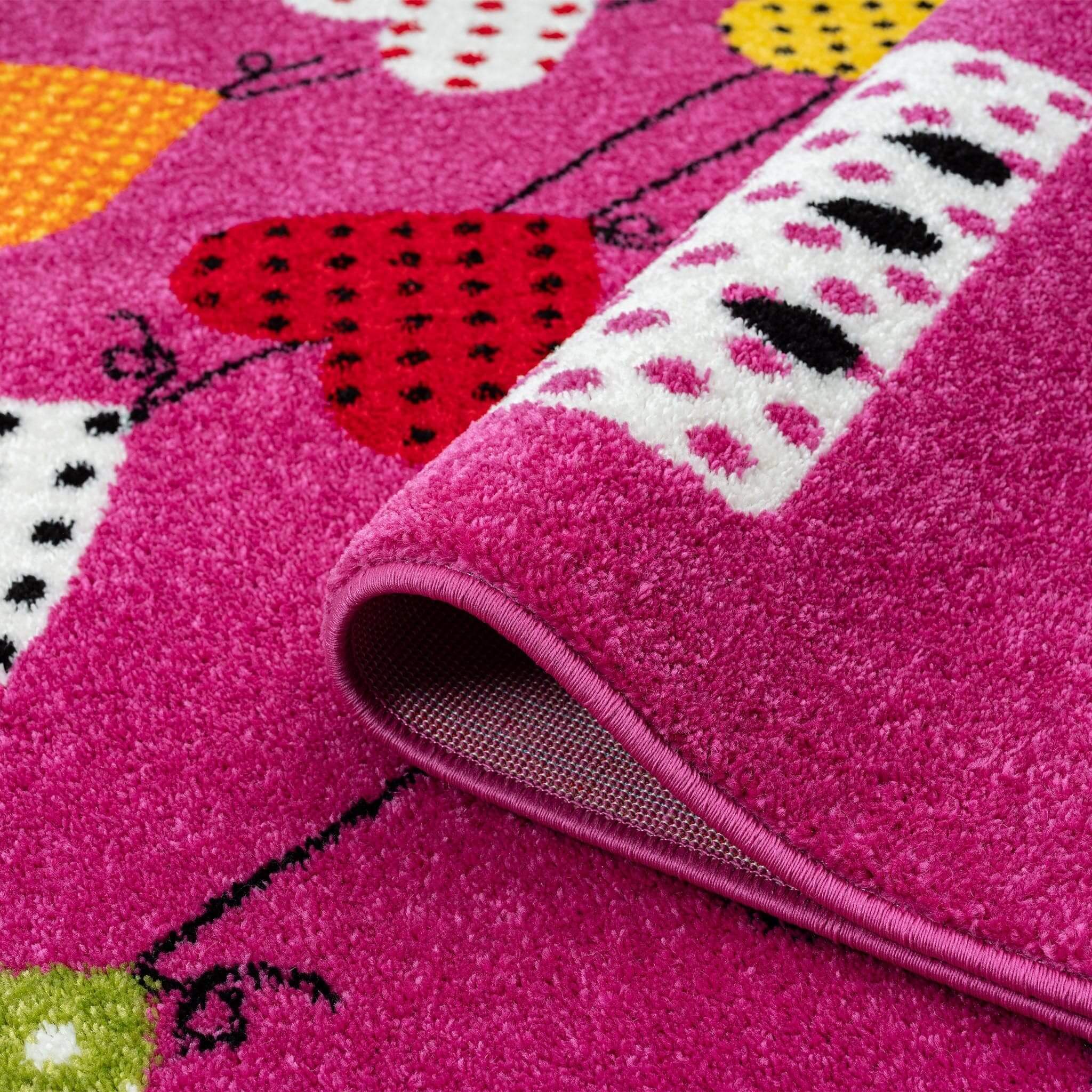 Kids Rugs Kidsville 576 Pink