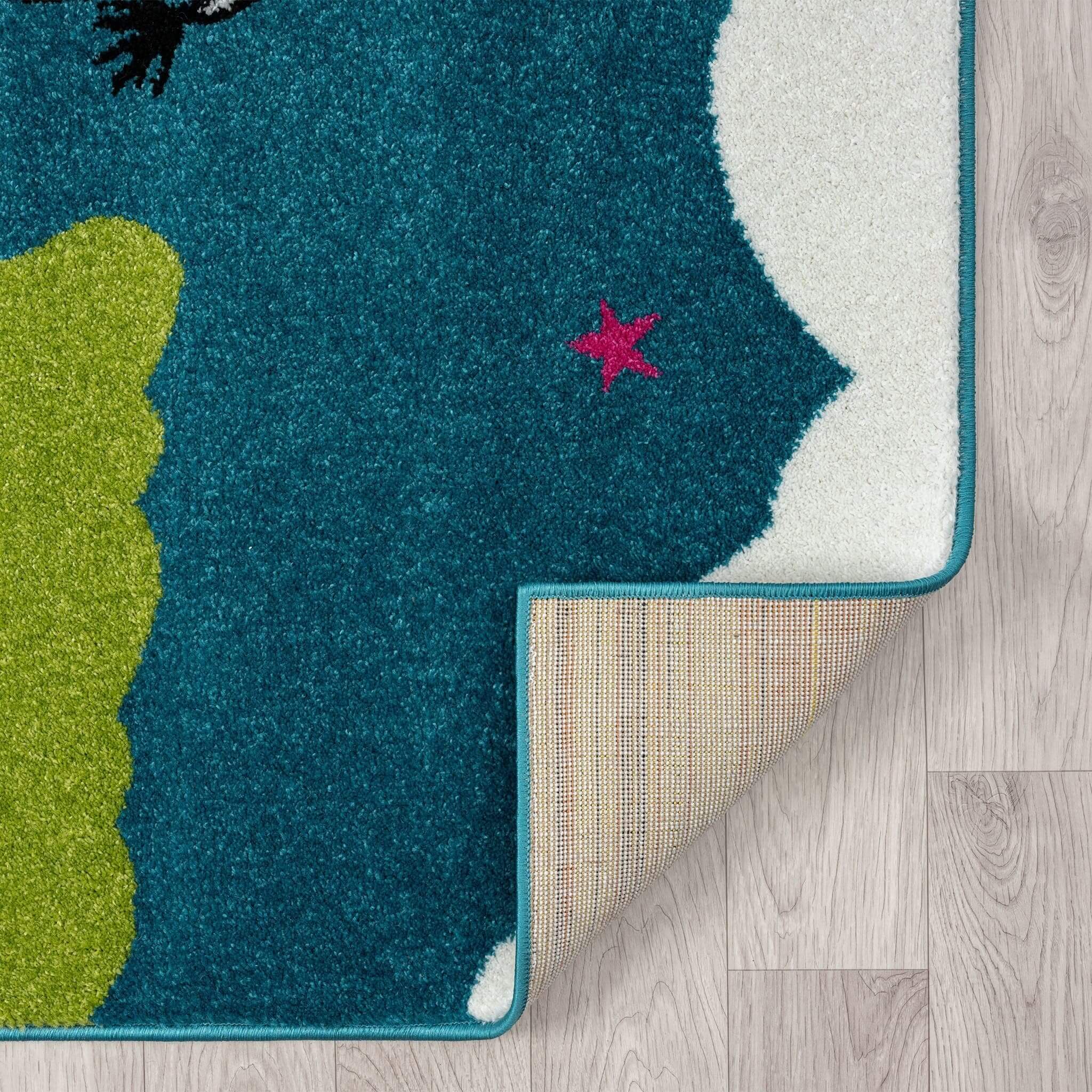 Kids Rugs Kidszone 585 Blue