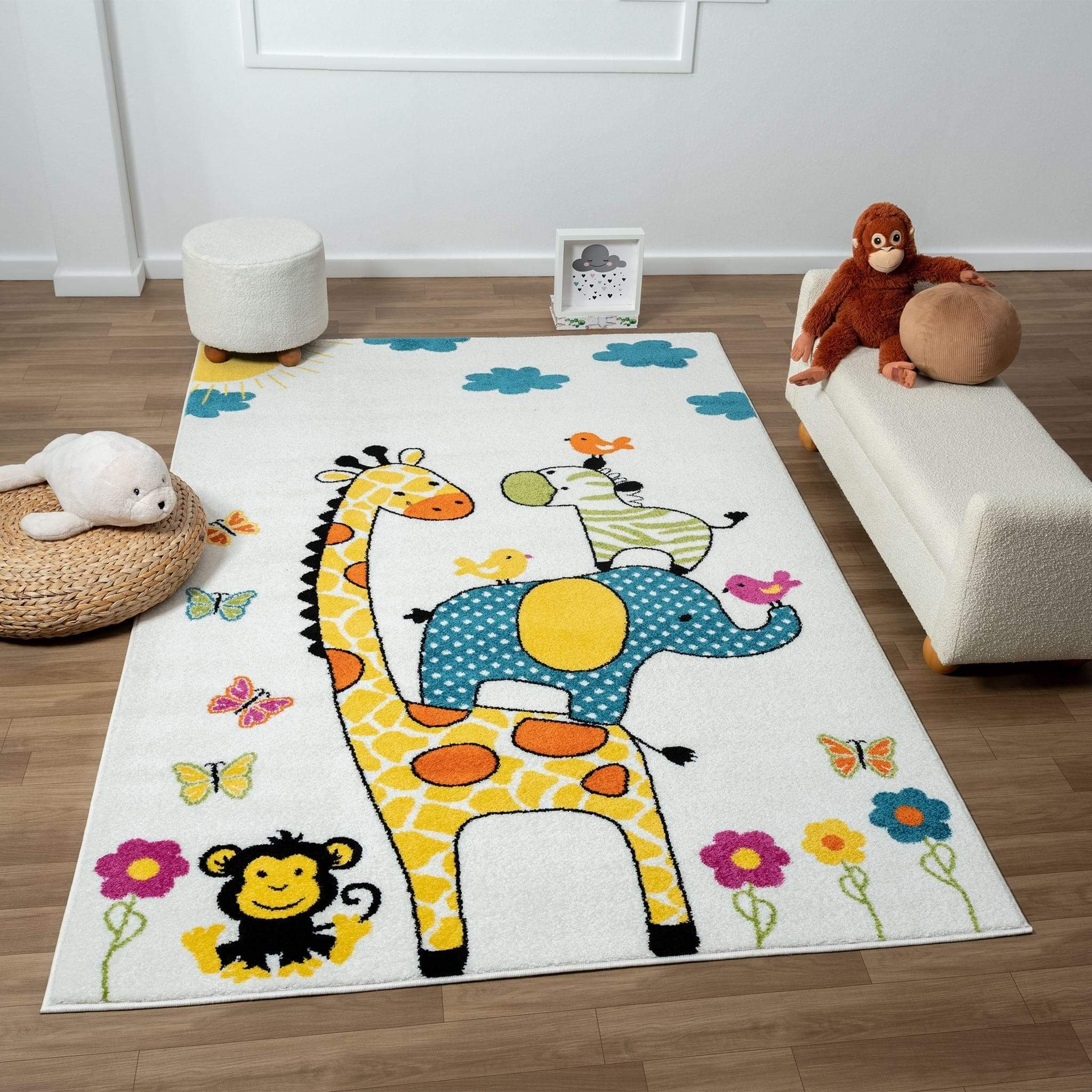 Kids Rugs Kidszone 586 Cream