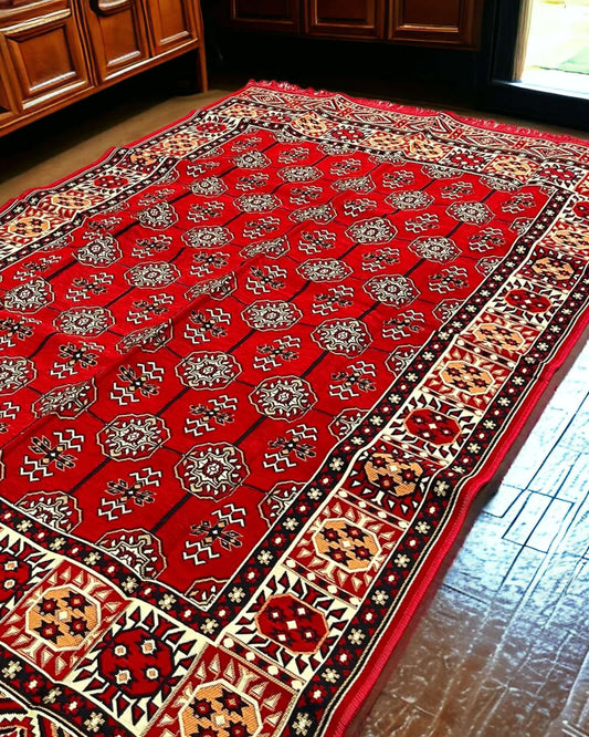 Turkish Kilim Rug (Red Diamond) Rugs 200x300  