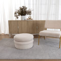 Lara Cobblestone Grey Rug styled with furniture