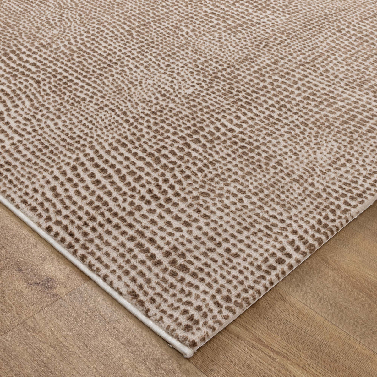 Lara Cobblestone Brown Beige Rug – view 3