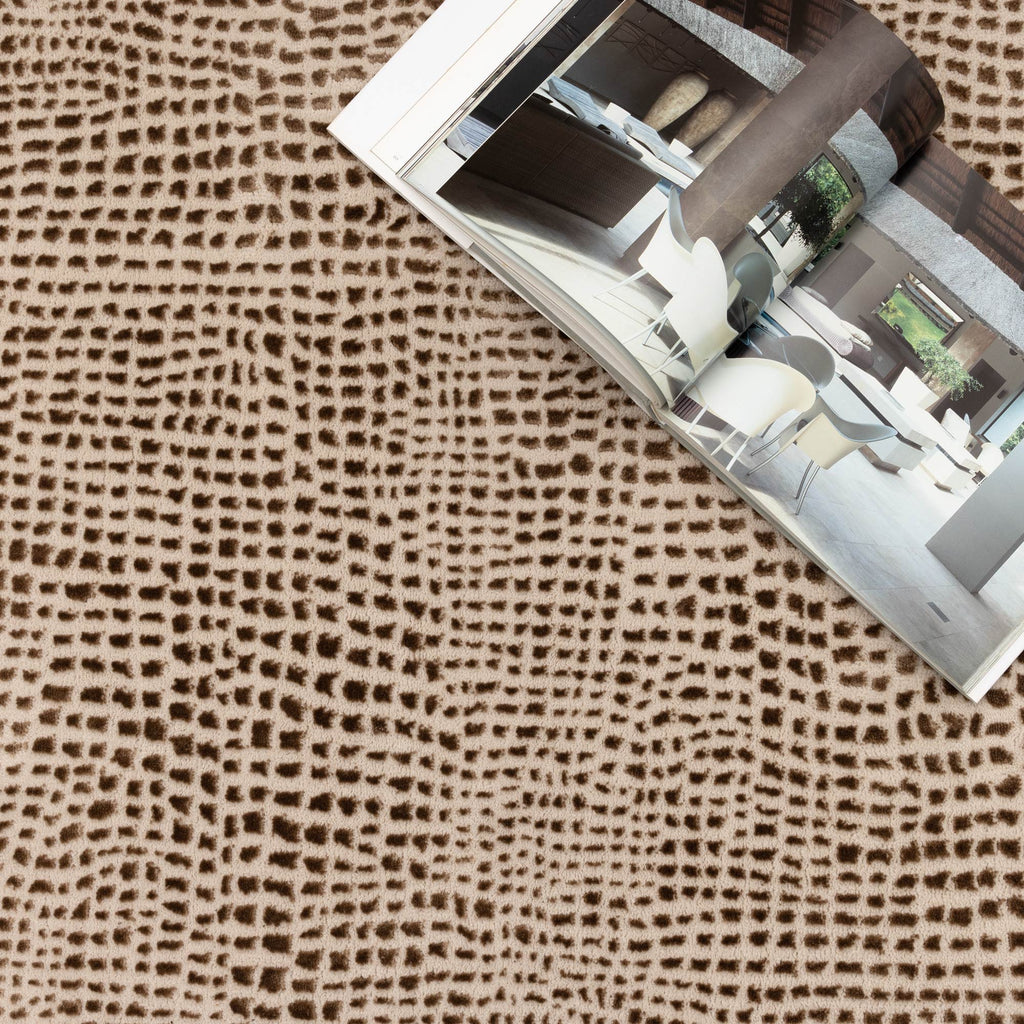 Lara Cobblestone Brown Beige Rug – view 5