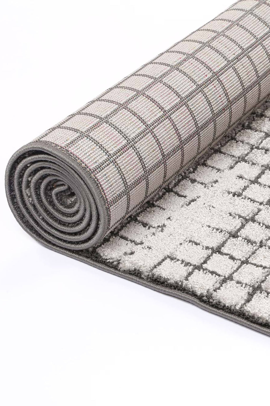 Legend Bacchus Geometric Grey Rug - 4GREY – view 5