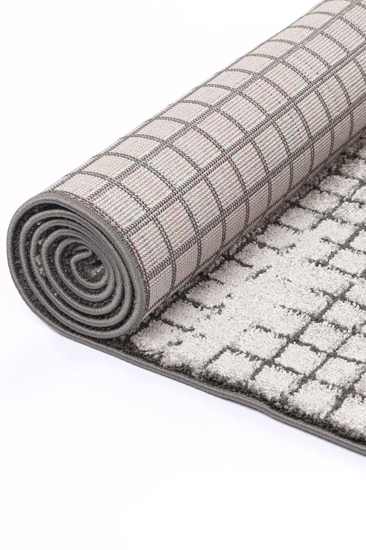 Legend Bacchus Geometric Grey Rug - 4GREY – view 5