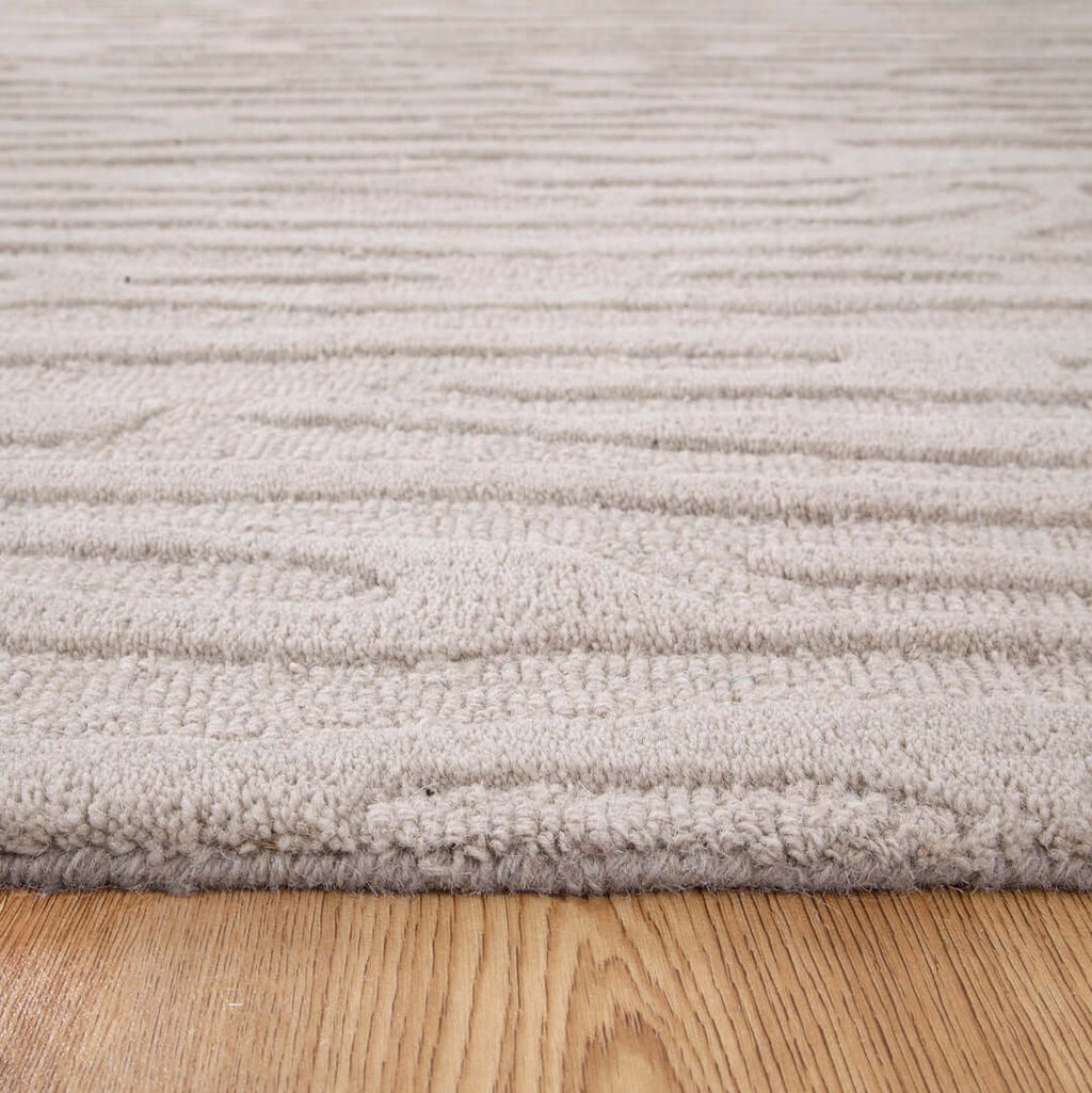 Les Nomades Sandstorm Beige wool rug - texture
