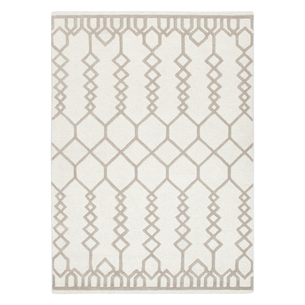 Les Nomades Senso Beige Wool Rug – view 2