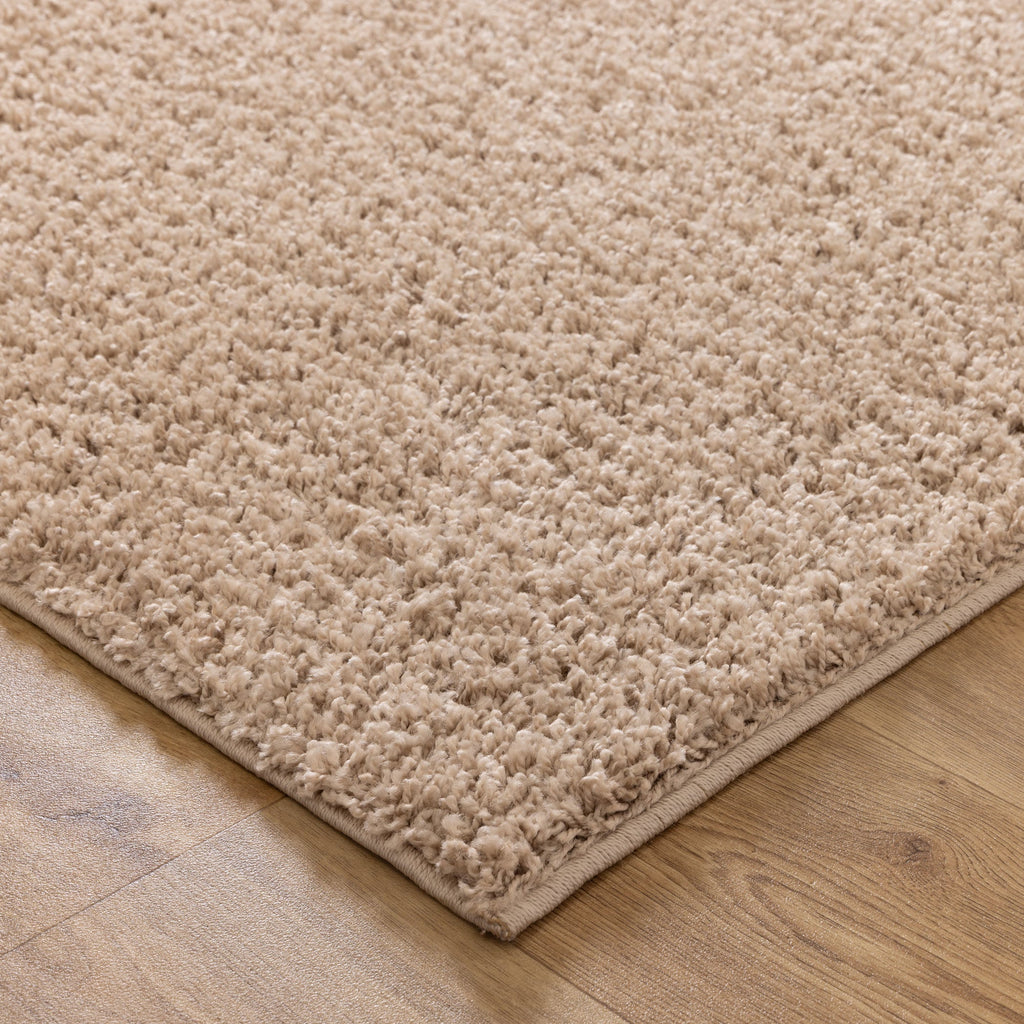 Florence Light Beige Shaggy Rug – view 3