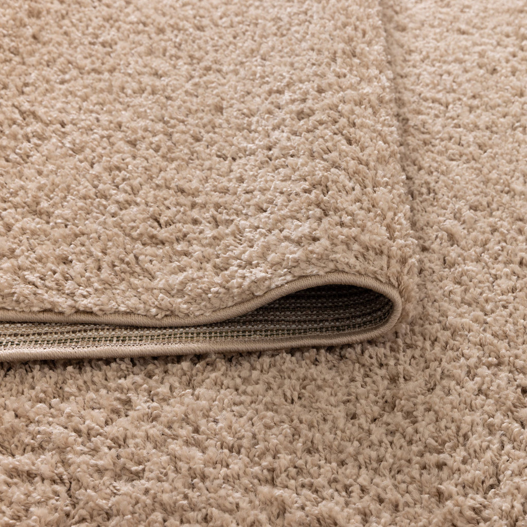 Florence Light Beige Shaggy Rug – view 4