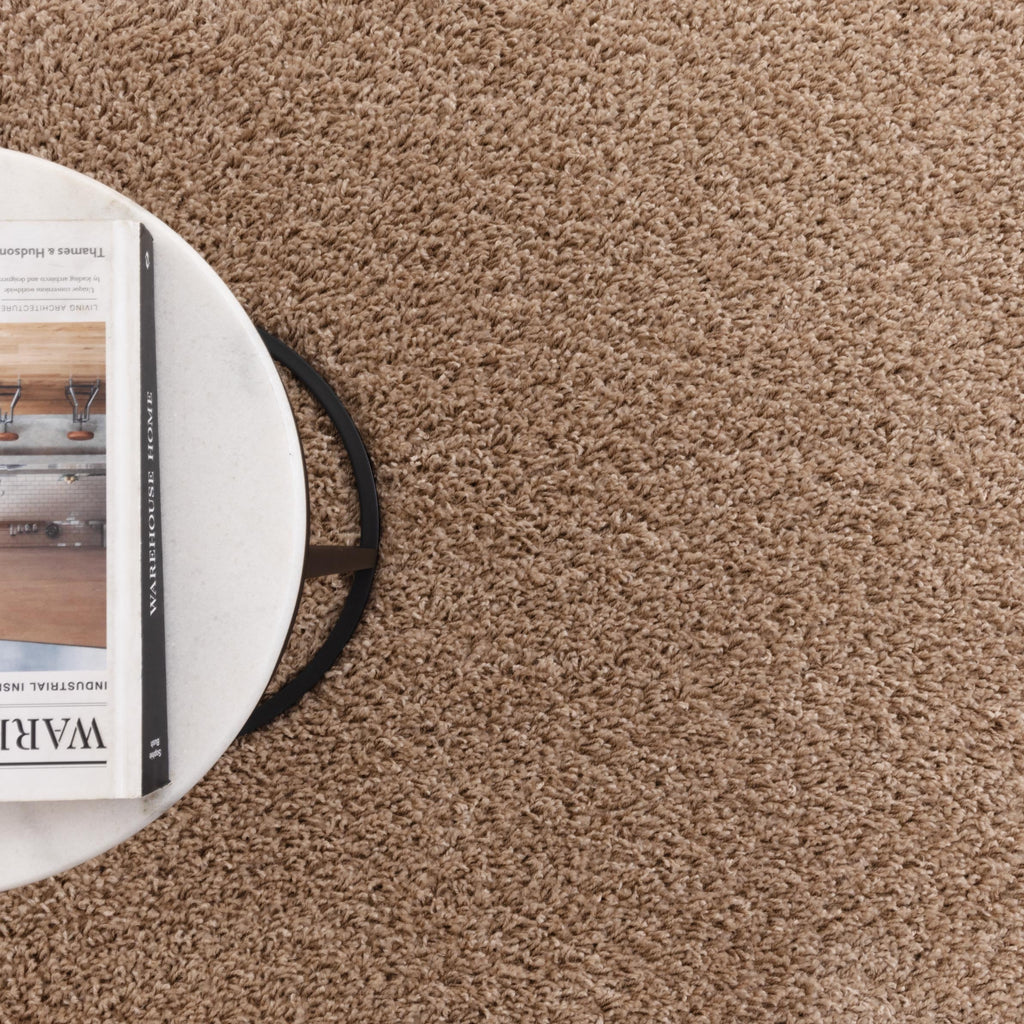Florence Light Beige Shaggy Rug – view 7