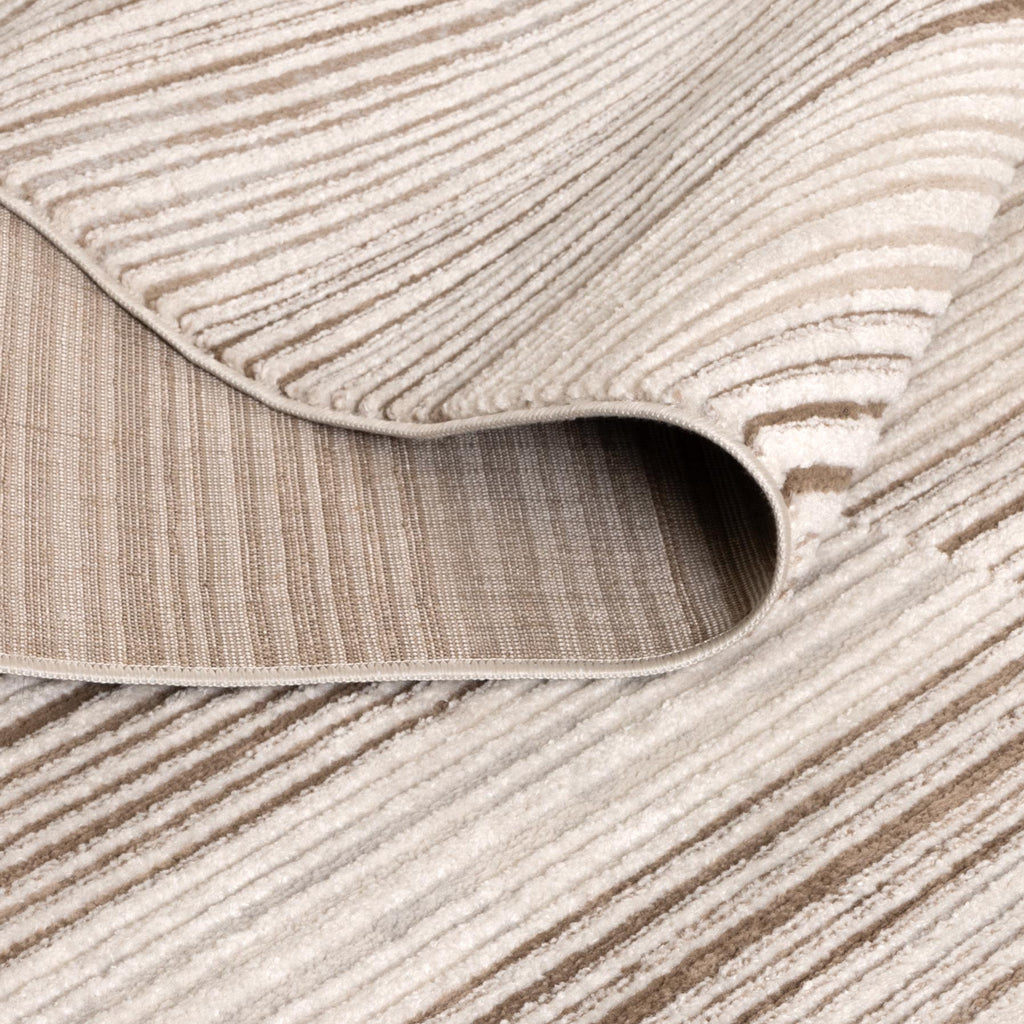 Sierra Lines Beige Brown Rug – view 4