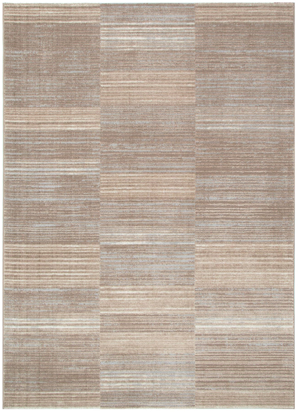 Sierra Brown Grey Lines Rug – view 2