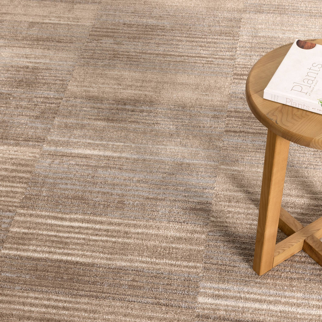 Sierra Brown Grey Lines Rug – view 5