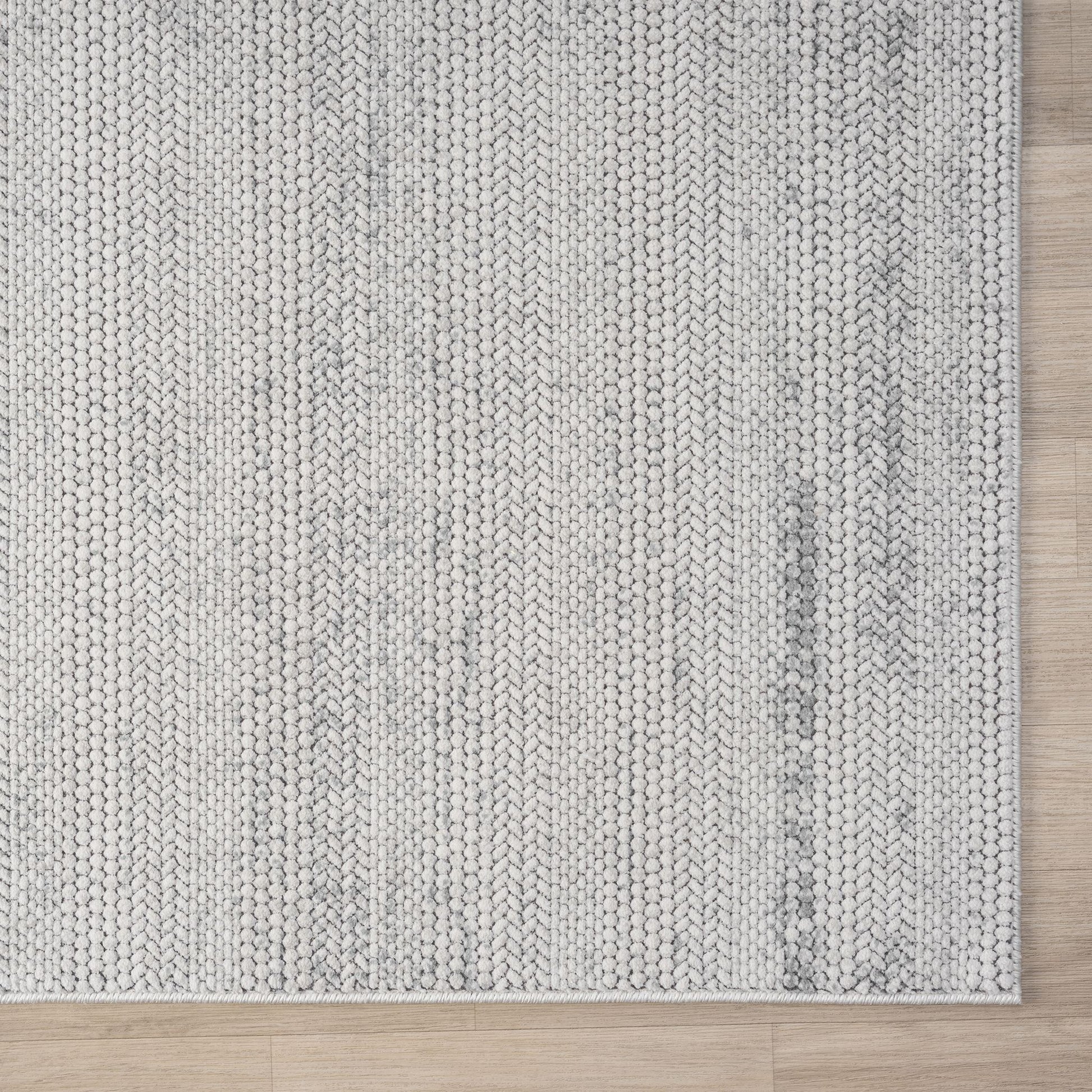Cloud Hallway Runner Rug with plush, non-shed pile and all-side binding. Power-loomed in Türkiye for durable, easy-care style in busy corridors.