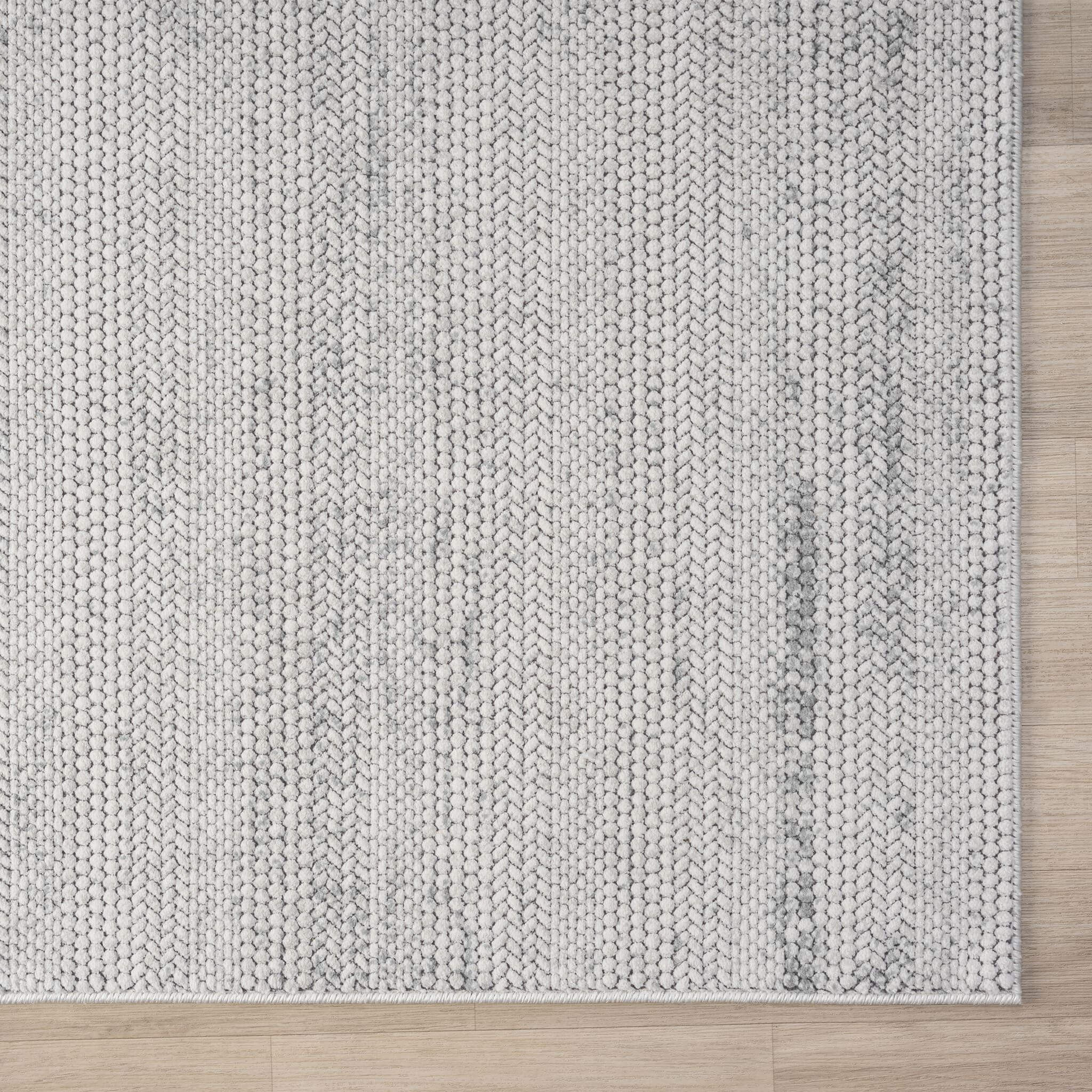 Cloud Hallway Runner Rug with plush, non-shed pile and all-side binding. Power-loomed in Türkiye for durable, easy-care style in busy corridors.