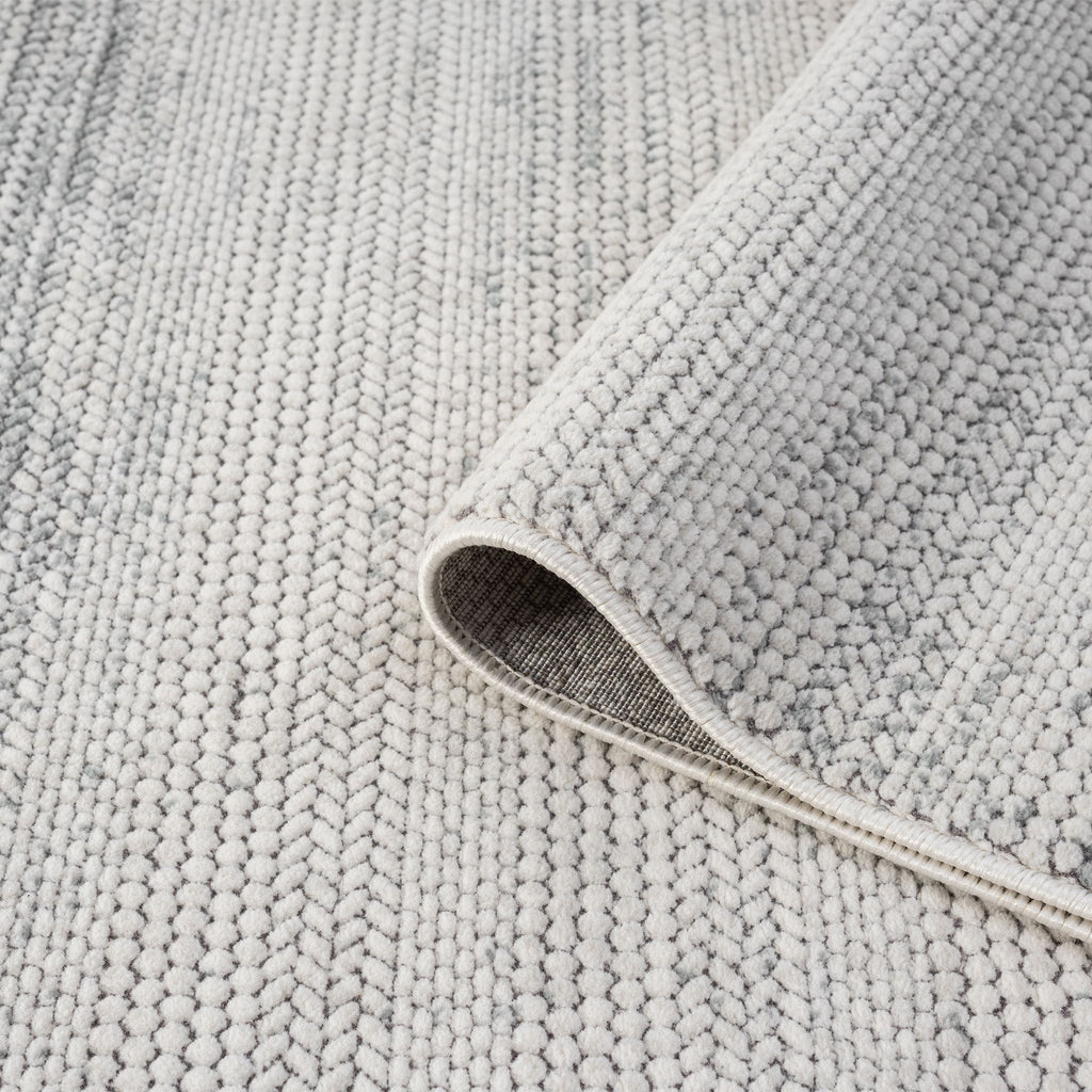 Cloud Hallway Runner Rug with plush, non-shed pile and all-side binding. Power-loomed in Türkiye for durable, easy-care style in busy corridors.