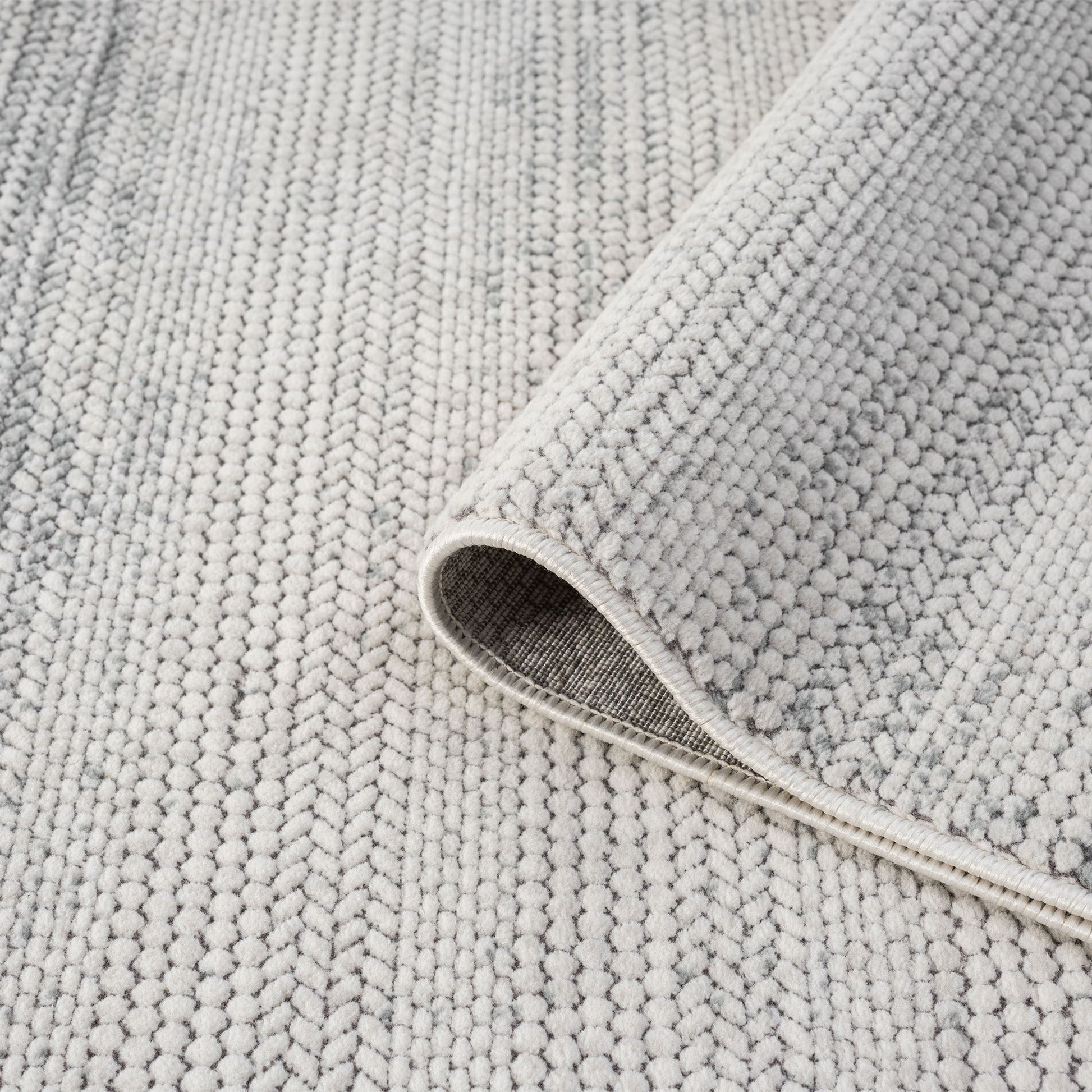 Cloud Hallway Runner Rug with plush, non-shed pile and all-side binding. Power-loomed in Türkiye for durable, easy-care style in busy corridors.