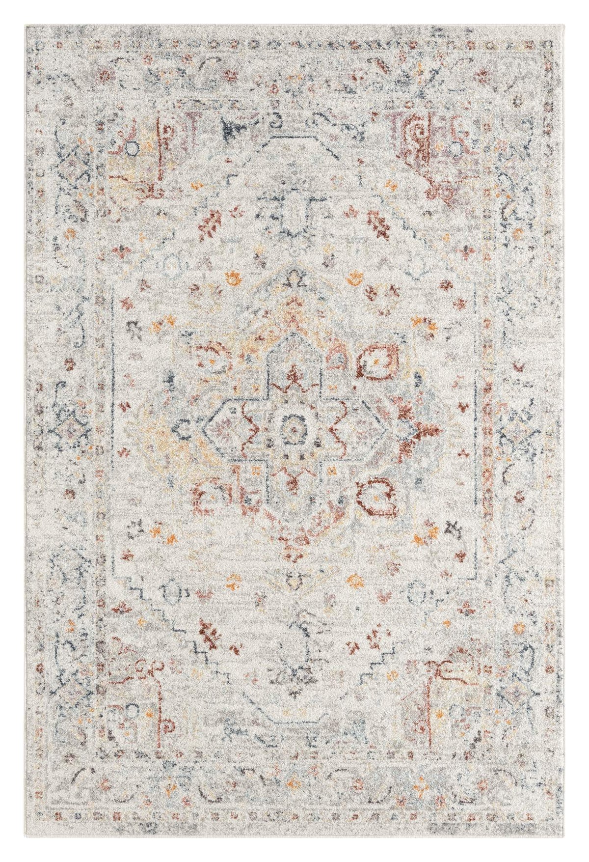 Luna 7403 Cream Turkish Rug