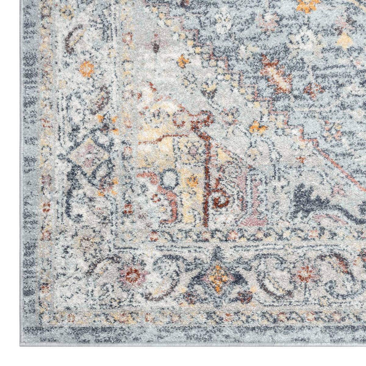Luna 7404 Blue Hallway Hallway Runner