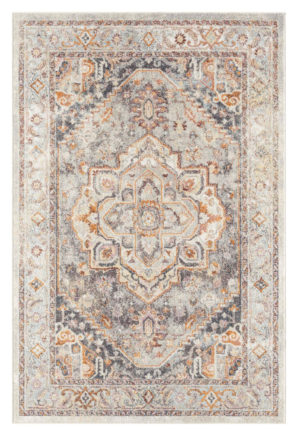 Luna 7405 Grey Turkish Rug