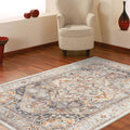 Luna 7405 Grey Turkish Rug lifestyle view