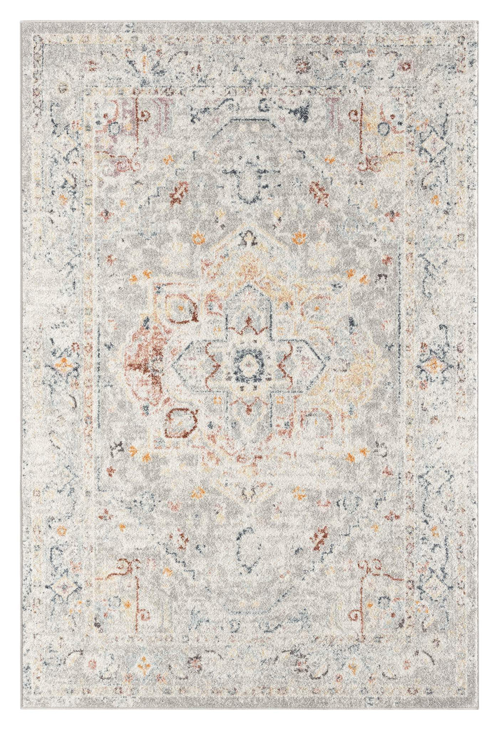 Luna 7406 Lt Grey Turkish Rug