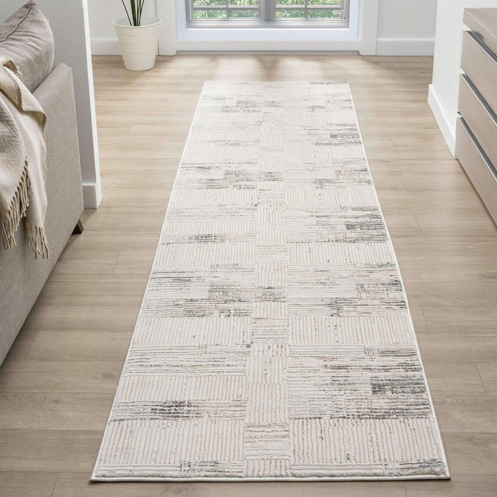 Luxley 590 Sand Hallway Runner lifestyle view