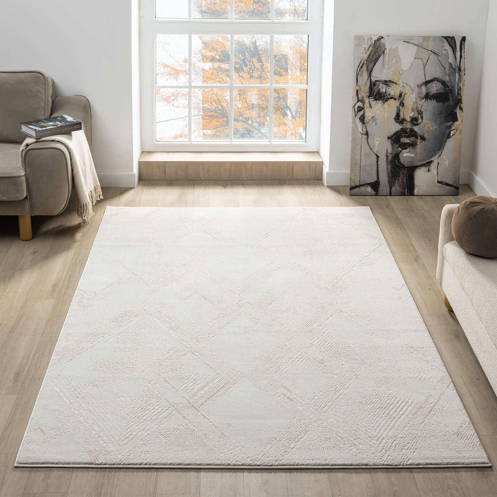 Luxley 592 Pearl Turkish Rug lifestyle view
