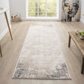 Luxley 594 Stone Hallway Runner lifestyle view