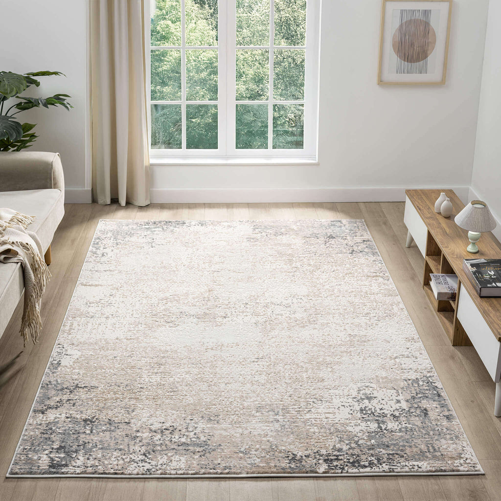 Luxley 594 Stone Turkish Rug lifestyle view