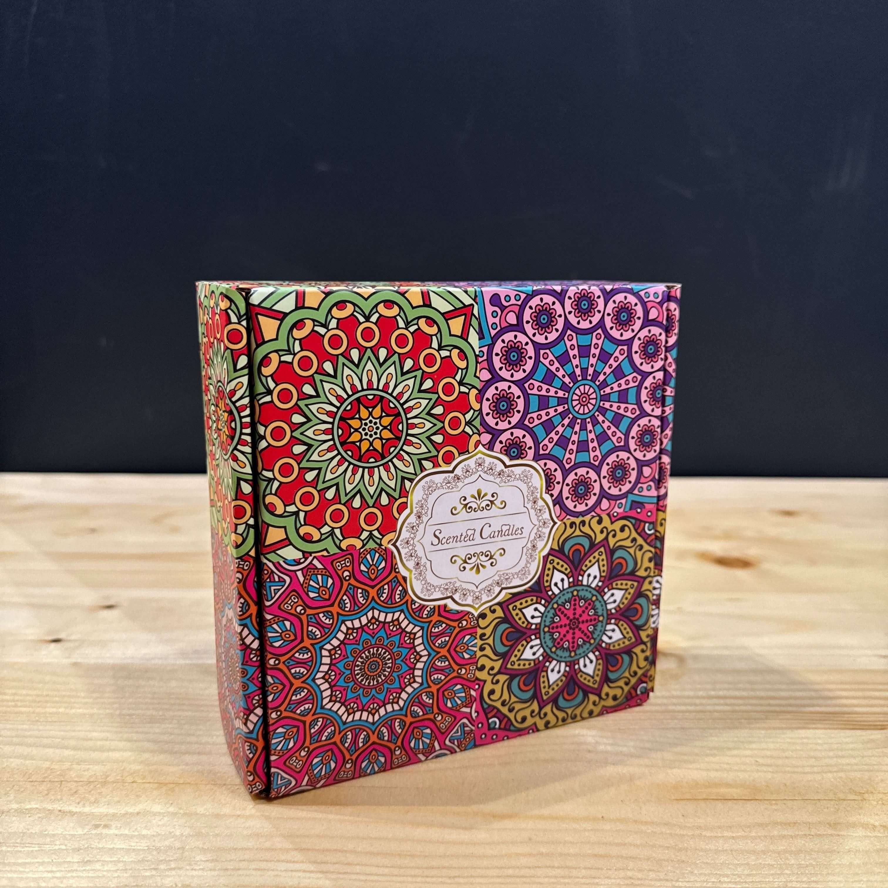 Luxury Scented Candle Decorative Tins with Floral Aromas